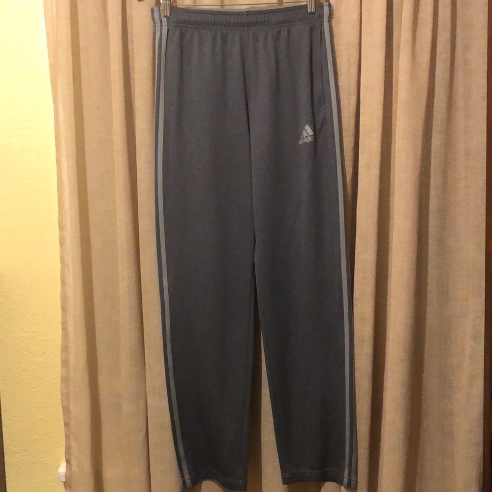 LIKE NEW! UNISEX Adidas CLIMALITE Relaxed Polyester Pants/Joggers